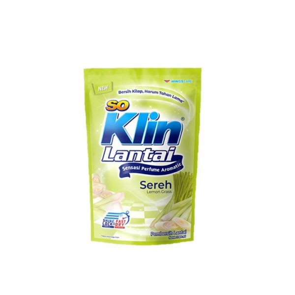 SOKLIN Lantai Sereh Lemon Grass Refill 780ml